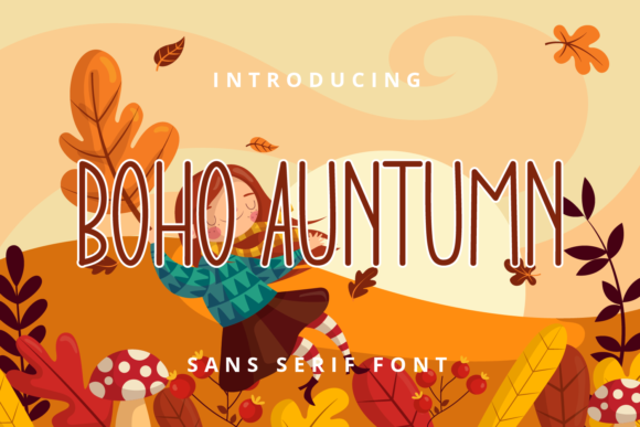 Boho Auntumn Font - Featured Image