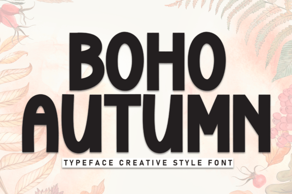 Boho Autumn Font - Featured Image