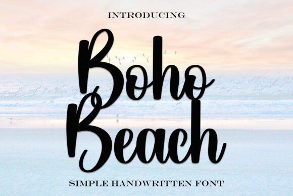 Boho Beach Font - Featured Image