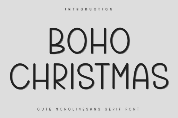 Boho Christmas Font - Featured Image