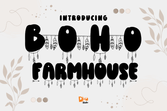 Boho Farmhouse Font - Featured Image