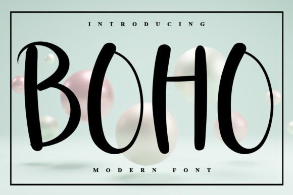 Boho Font - Featured Image