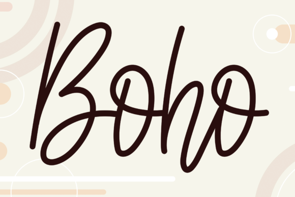 Boho Font - Featured Image