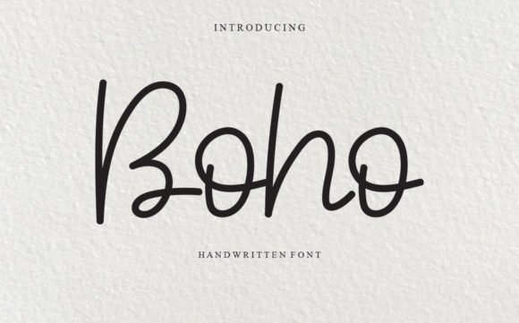 Boho Font - Featured Image