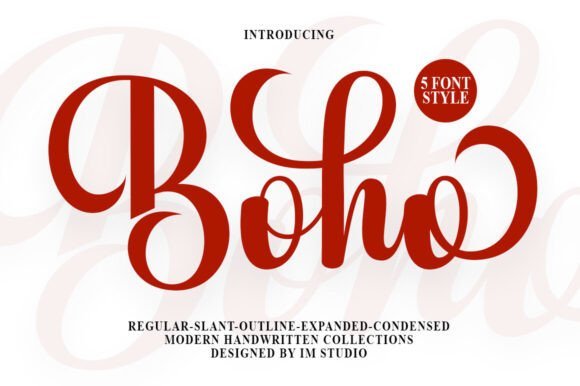 Boho Font - Featured Image