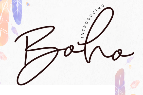 Boho Font - Featured Image