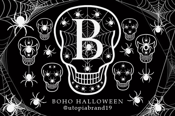 Boho Halloween Font - Featured Image