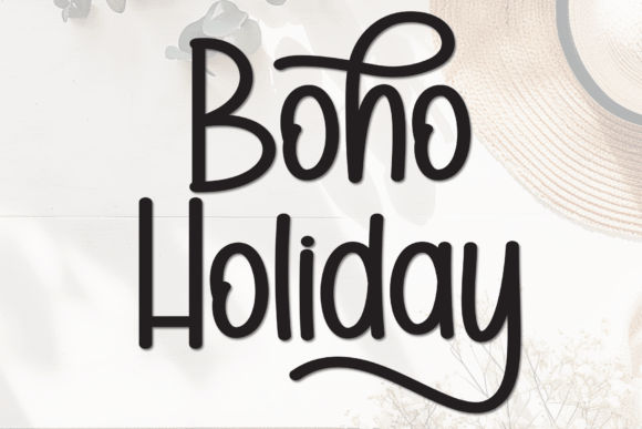 Boho Holiday Font - Featured Image