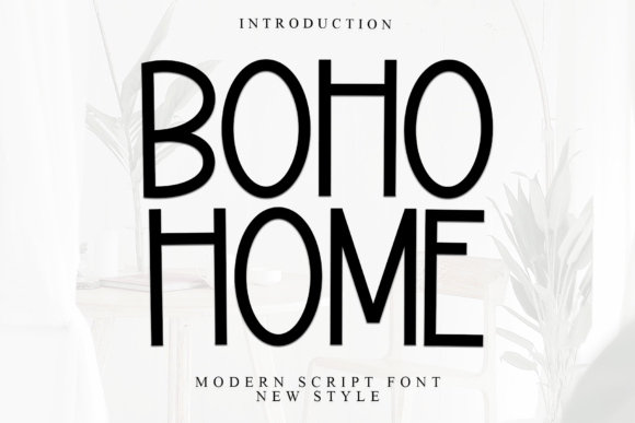 Boho Home Font - Featured Image