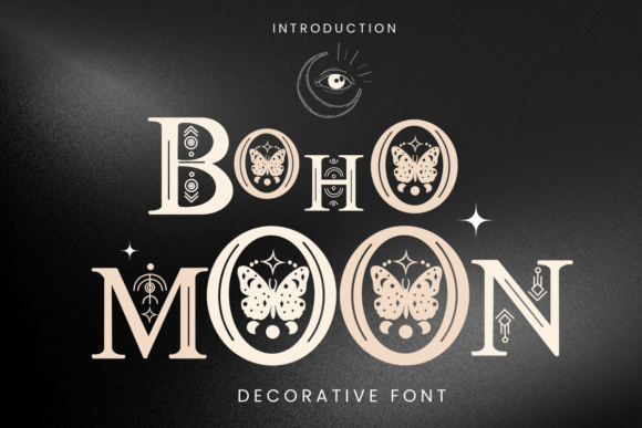 Boho Moon Font - Featured Image