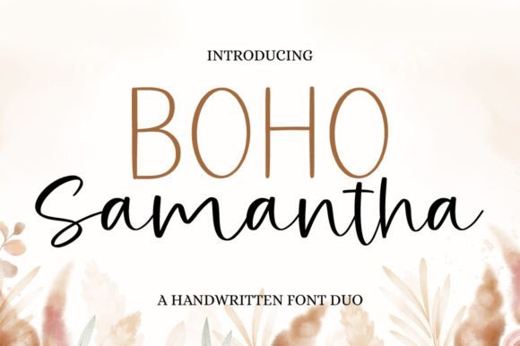 Boho Samantha Font - Featured Image