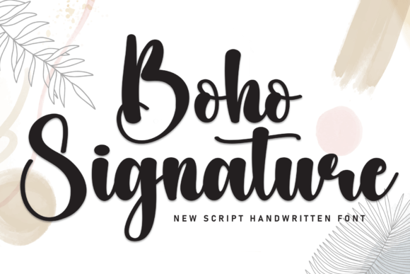 Boho Signature Font - Featured Image