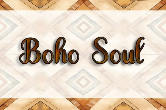 Boho Soul Font - Featured Image