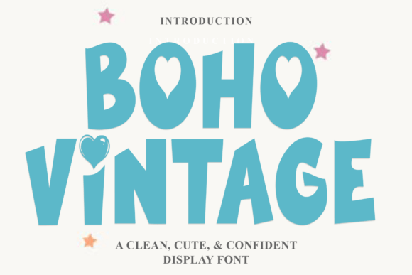 Boho Vintage Font - Featured Image