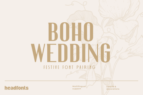 Boho Wedding Duo Font - Featured Image
