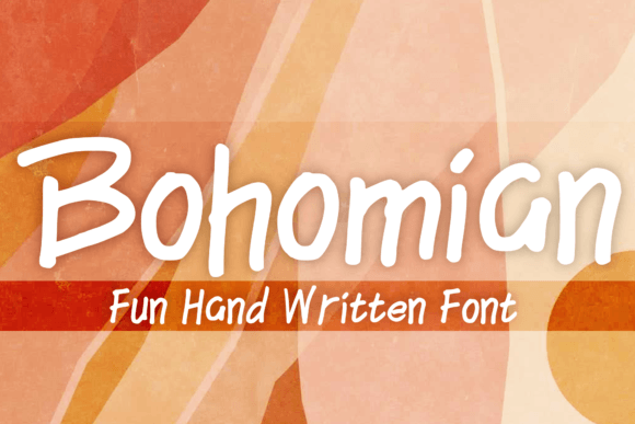 Bohomian Font - Featured Image