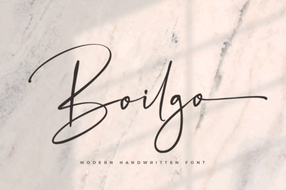 Boilgo Font - Featured Image