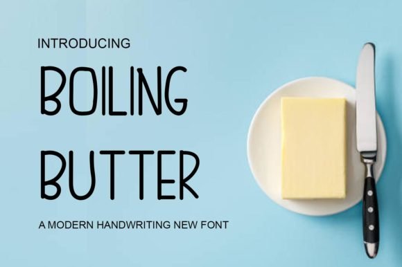 Boiling Butter Font - Featured Image