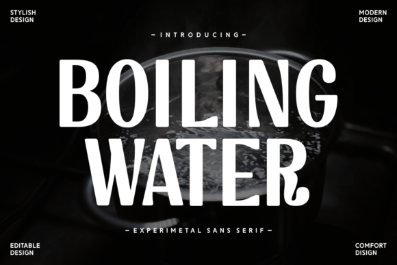 Boiling Water Font - Featured Image