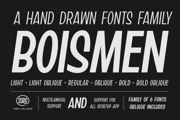 Boismen Font - Featured Image