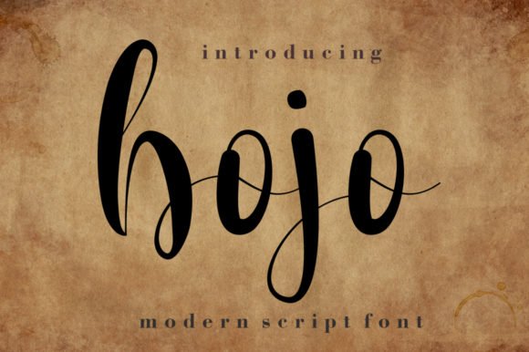 Bojo Font - Featured Image
