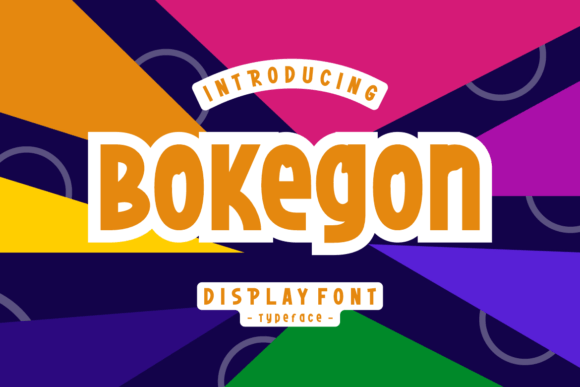 Bokegon Font - Featured Image