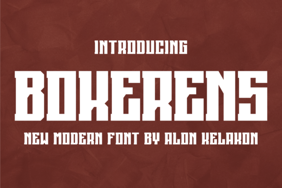 Bokerens Font - Featured Image