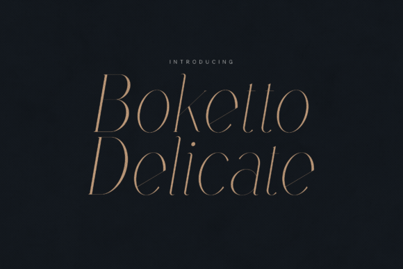 Boketto Delicate Font - Featured Image