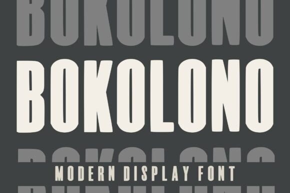 Bokolono Font - Featured Image