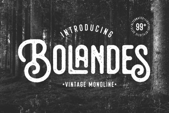 Bolandes Font - Featured Image