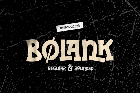 Bolank Font - Featured Image