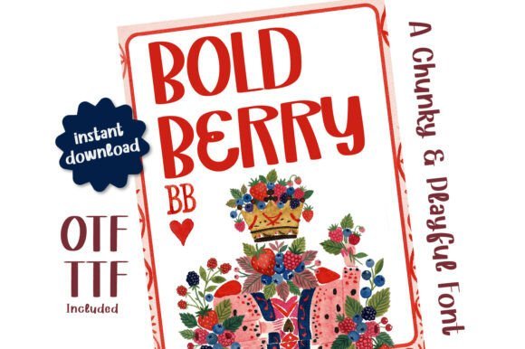 Bold Berry Font - Featured Image