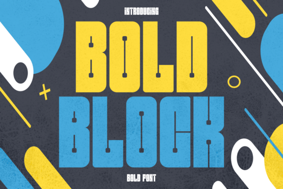 Bold Block Font - Featured Image