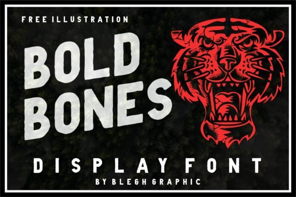 Bold Bones Font - Featured Image
