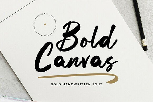 Bold Canvas Font - Featured Image