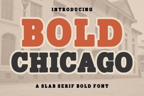 Bold Chicago Font - Featured Image