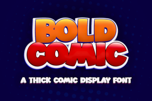 Bold Comic Font - Featured Image