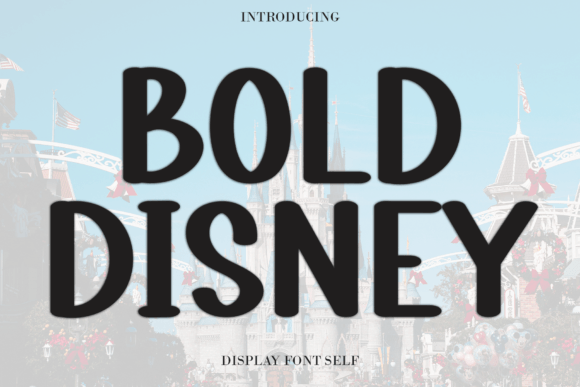Bold Disney Font - Featured Image