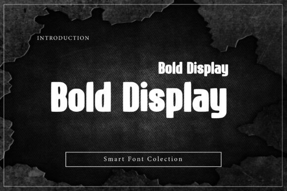 Bold Display Font - Featured Image