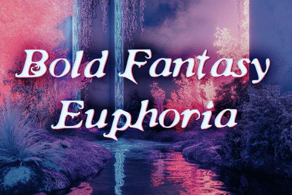 Bold Fantasy Euphoria Font - Featured Image
