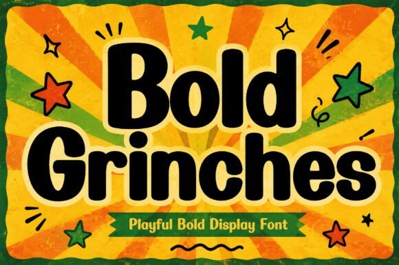 Bold Grinches Font - Featured Image
