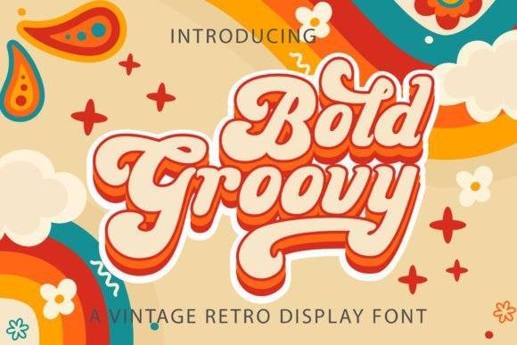 Bold Groovy Font - Featured Image