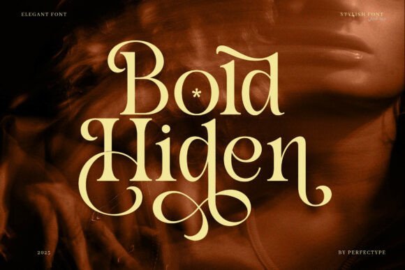Bold Hiden Font - Featured Image