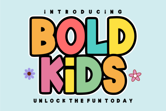 Bold Kids Font - Featured Image