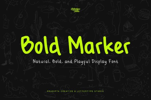 Bold Marker Font - Featured Image