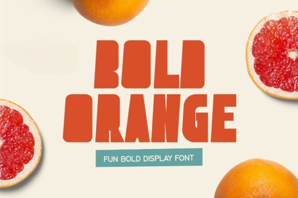 Bold Orange Font - Featured Image