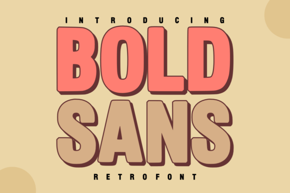 Bold Sans Font - Featured Image