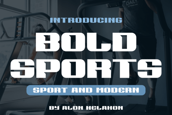 Bold Sports Font - Featured Image