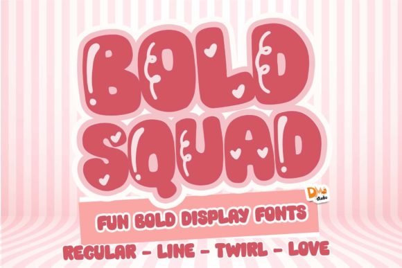 Bold Squad Font - Featured Image