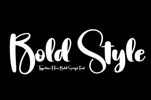Bold Style Font - Featured Image